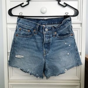 Levi's High Rise Shorts // Size 25 (Runs small)